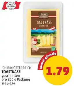 PENNY Ich bin österreich toastkäse Angebot