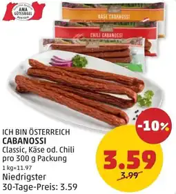 PENNY Ich bin österreich cabanossi Angebot
