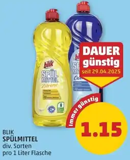 PENNY Blik spülmittel Angebot