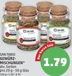 PENNY San fabio gewürzmischungen Angebot