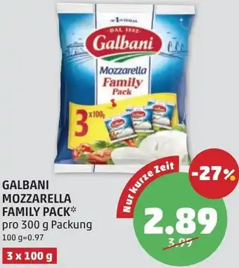 PENNY Galbani mozzarella family pack Angebot