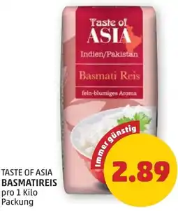 PENNY Taste of asia basmatireis Angebot