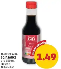 PENNY Taste of asia sojasauce Angebot