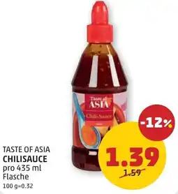 PENNY Taste of asia chilisauce Angebot