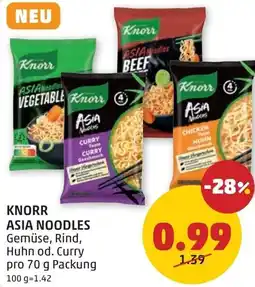PENNY Knorr asia noodles Angebot
