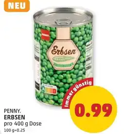 PENNY Penny. erbsen Angebot