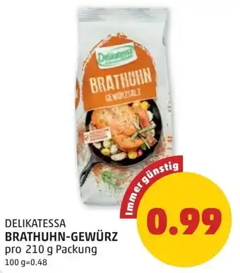 PENNY Delikatessa brathuhn-gewürz Angebot