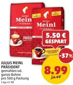 PENNY Julius meinl präsident Angebot