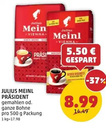 PENNY Julius meinl präsident Angebot