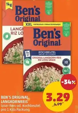 PENNY Ben's original langkornreis Angebot