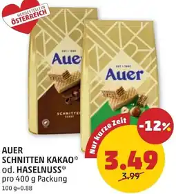 PENNY Auer schnitten kakao od. haselnuss Angebot