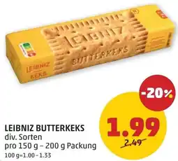 PENNY Leibniz butterkeks Angebot