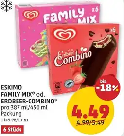 PENNY Eskimo family mix od. erdbeer-combino Angebot