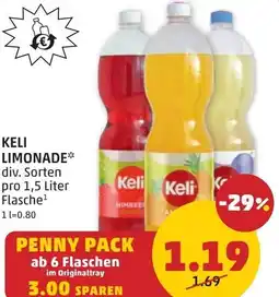 PENNY Keli limonade Angebot