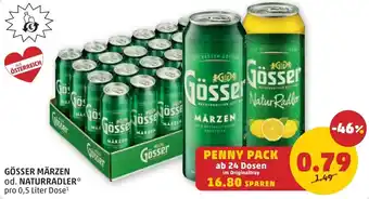 PENNY Gösser märzen od. naturradler Angebot