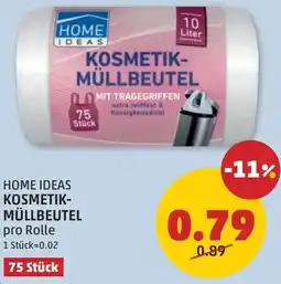PENNY Home ideas kosmetik- müllbeutel Angebot