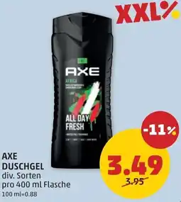PENNY Axe duschgel Angebot