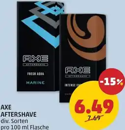PENNY Axe aftershave Angebot
