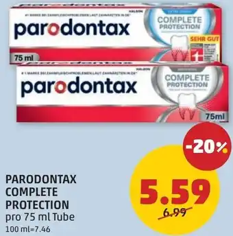 PENNY Parodontax complete protection Angebot