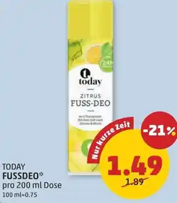 PENNY Today fussdeo Angebot