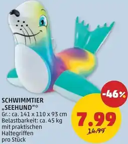 PENNY Schwimmtier seehund Angebot
