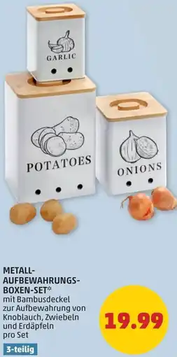 PENNY METALL AUFBEWAHRUNGS BOXEN SET Angebot