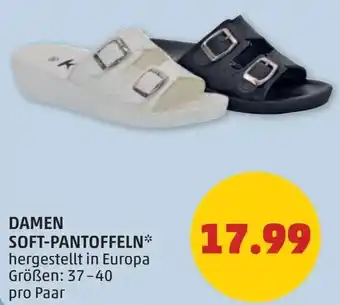 PENNY Damen soft pantoffeln Angebot