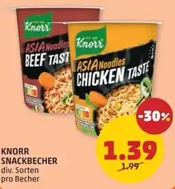 PENNY Knorr snackbecher Angebot