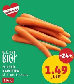 PENNY Zucker karotten Angebot