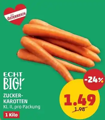 PENNY Zucker karotten Angebot
