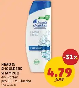 PENNY Head & shoulders shampoo Angebot