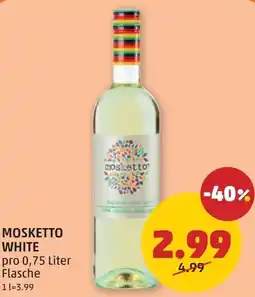 PENNY Mosketto white Angebot
