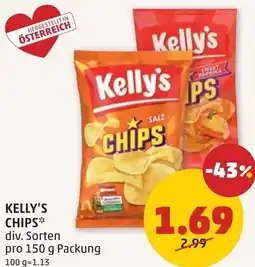 PENNY Kelly's chips Angebot