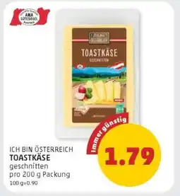 PENNY TOASTKÄSE Angebot