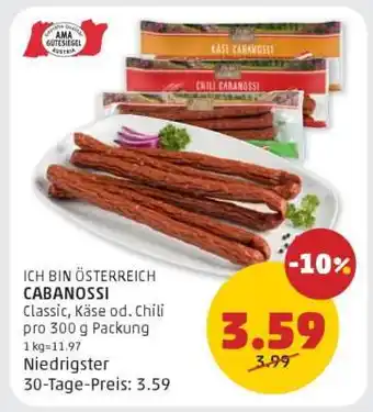 PENNY Cabanossi Angebot