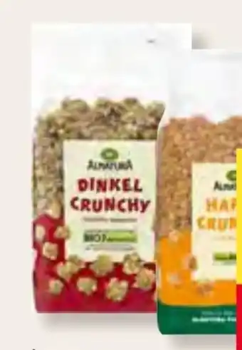 MPreis Alnatura Bio Dinkel Crunchy Müsli Angebot