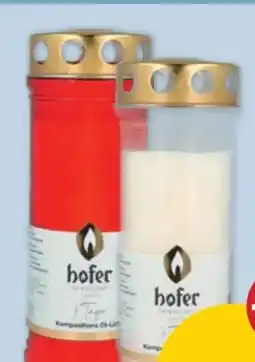 PENNY Hofer Kerzen Riesenbrenner Angebot