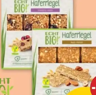 PENNY Echt Bio Haferriegel Angebot