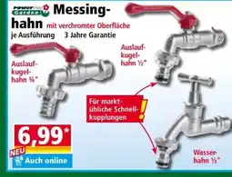 Norma Powertec Garden Messinghahn Angebot