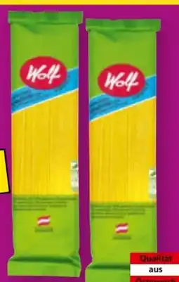 Norma Wolf Spaghetti Angebot