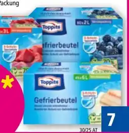Norma Toppits Gefrierbeutel Angebot