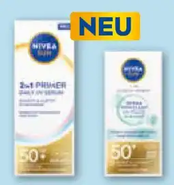 Müller Nivea Sun Sonnenfluid Gesicht Primer Serum LSF 50+ Angebot