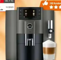 Expert Jura Kaffeevollautomat E8 Dark Inox Angebot