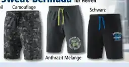 Norma Toptex Sportline Herren Sport-Freizeit Sweat-Bermuda Angebot