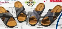 Norma Camprella Herren Bequem Pantolette Angebot