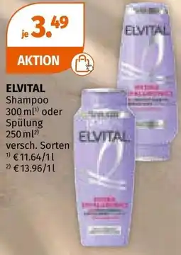 Müller Elvital shampoo Angebot