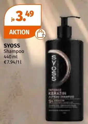 Müller Syoss shampoo Angebot