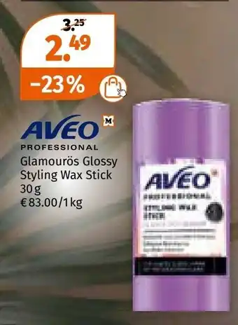 Müller Aveo professional Glamourös Glossy Styling Wax Stick Angebot