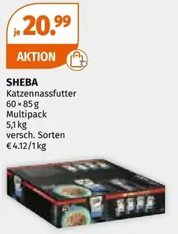Müller Sheba Katzennassfutter Angebot