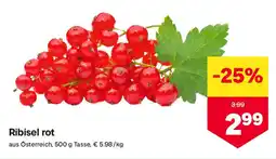 MPreis Ribisel rot Angebot